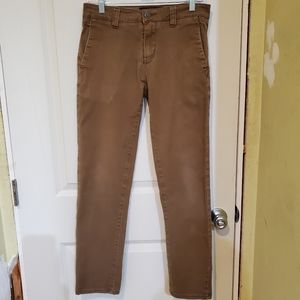 RSQ Slim Straight Tan Chinos